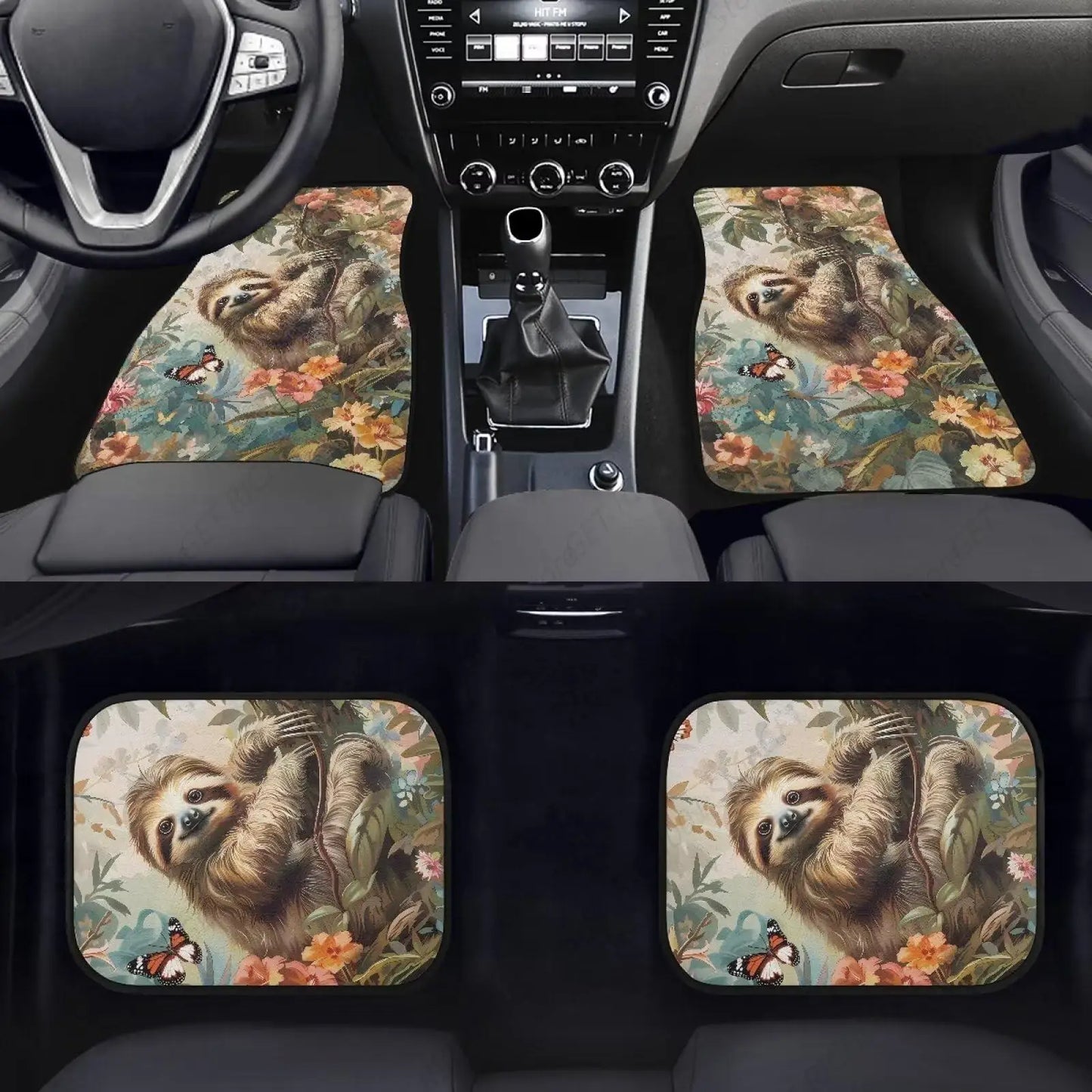 Sloth Car Mats