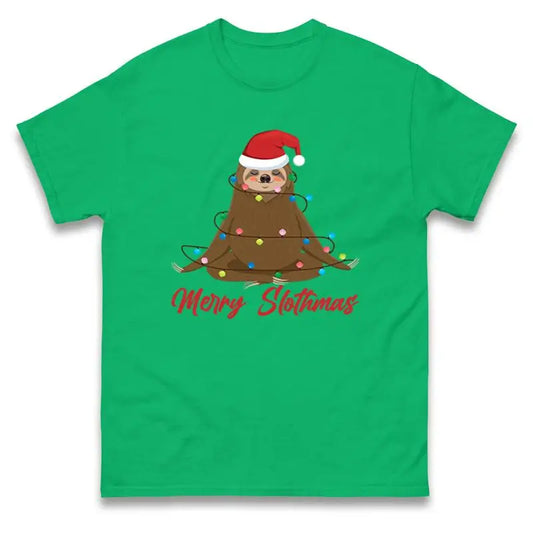 Merry Slothmas Christmas T-Shirt