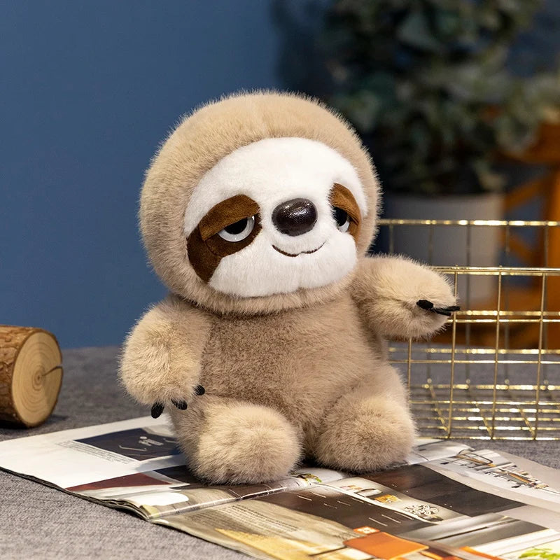 Adorable Simulation Sloth Plush Toy Soft