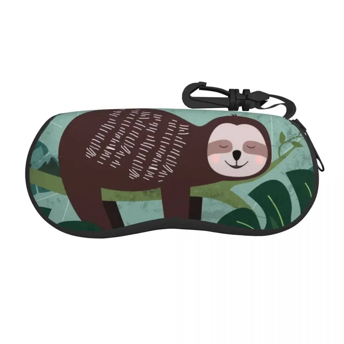 Cute Sloth Pattern Glasses Case