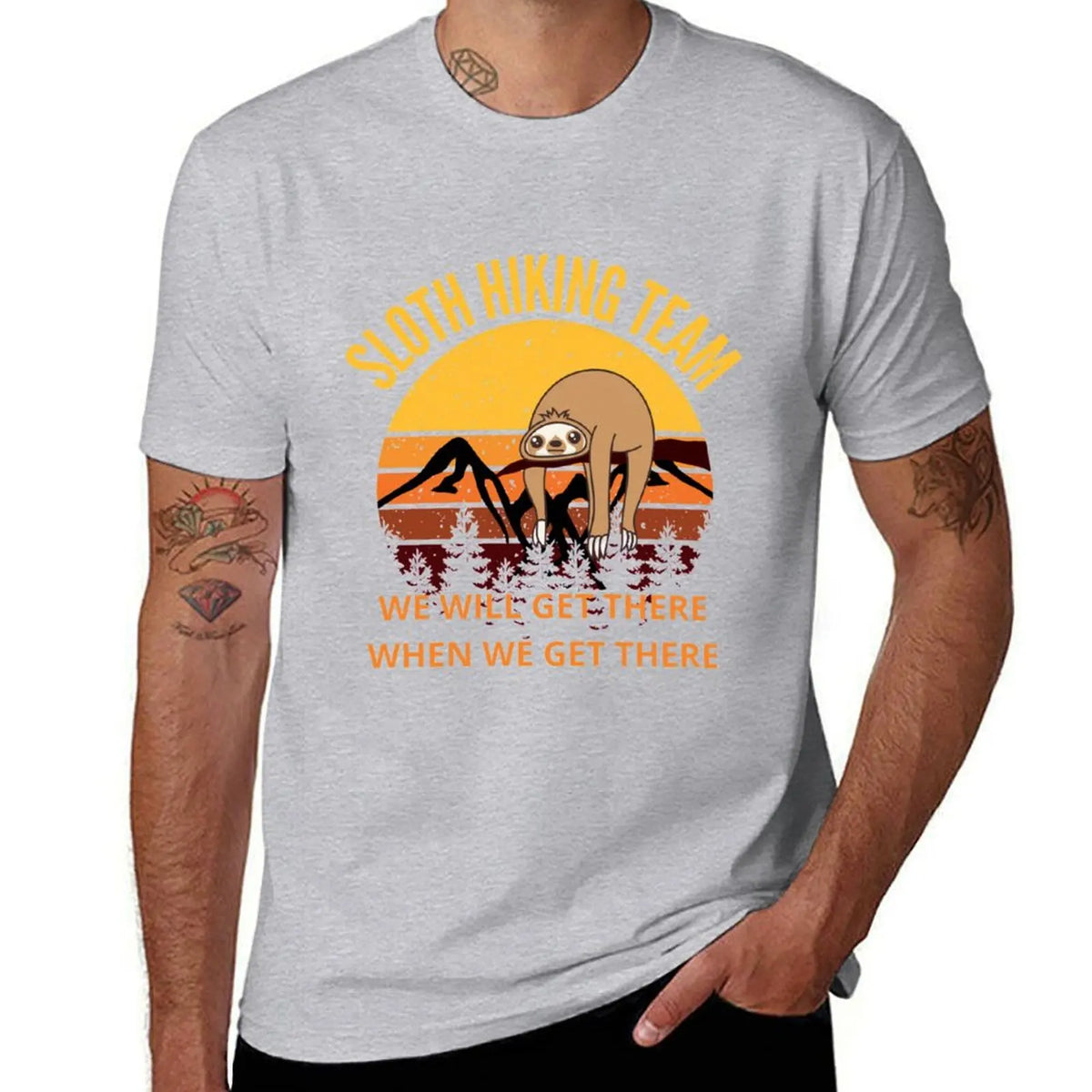 Sloth Hiking Team T-Shirt