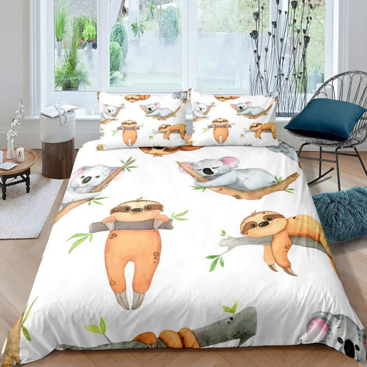 Sloth Duvet Cover Sets