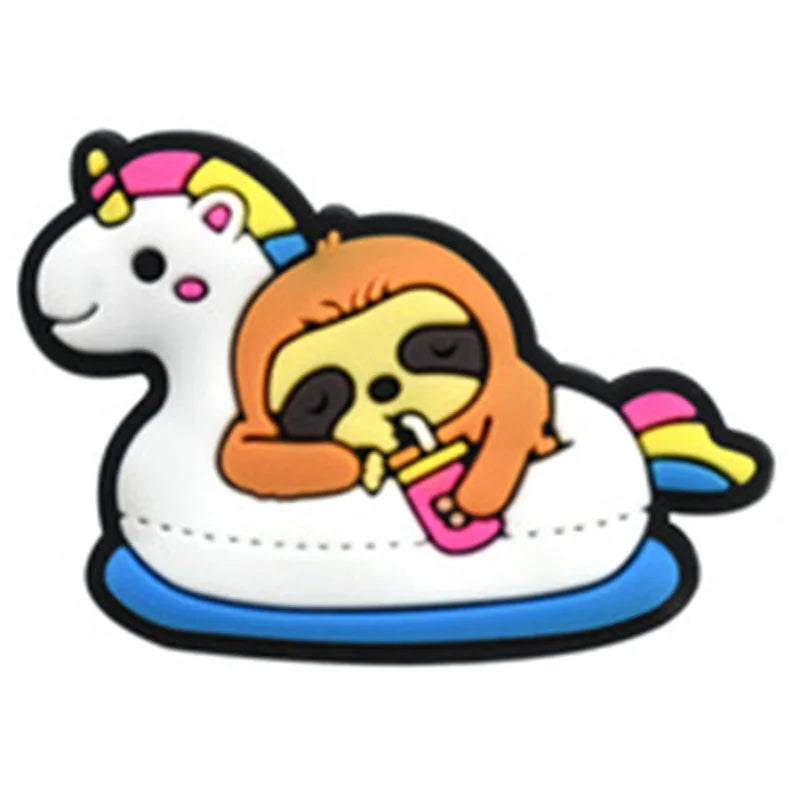 25 Piece Sloth Shoe Accessories