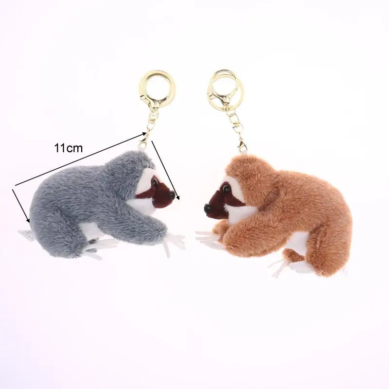 Sloth Plush Keyring