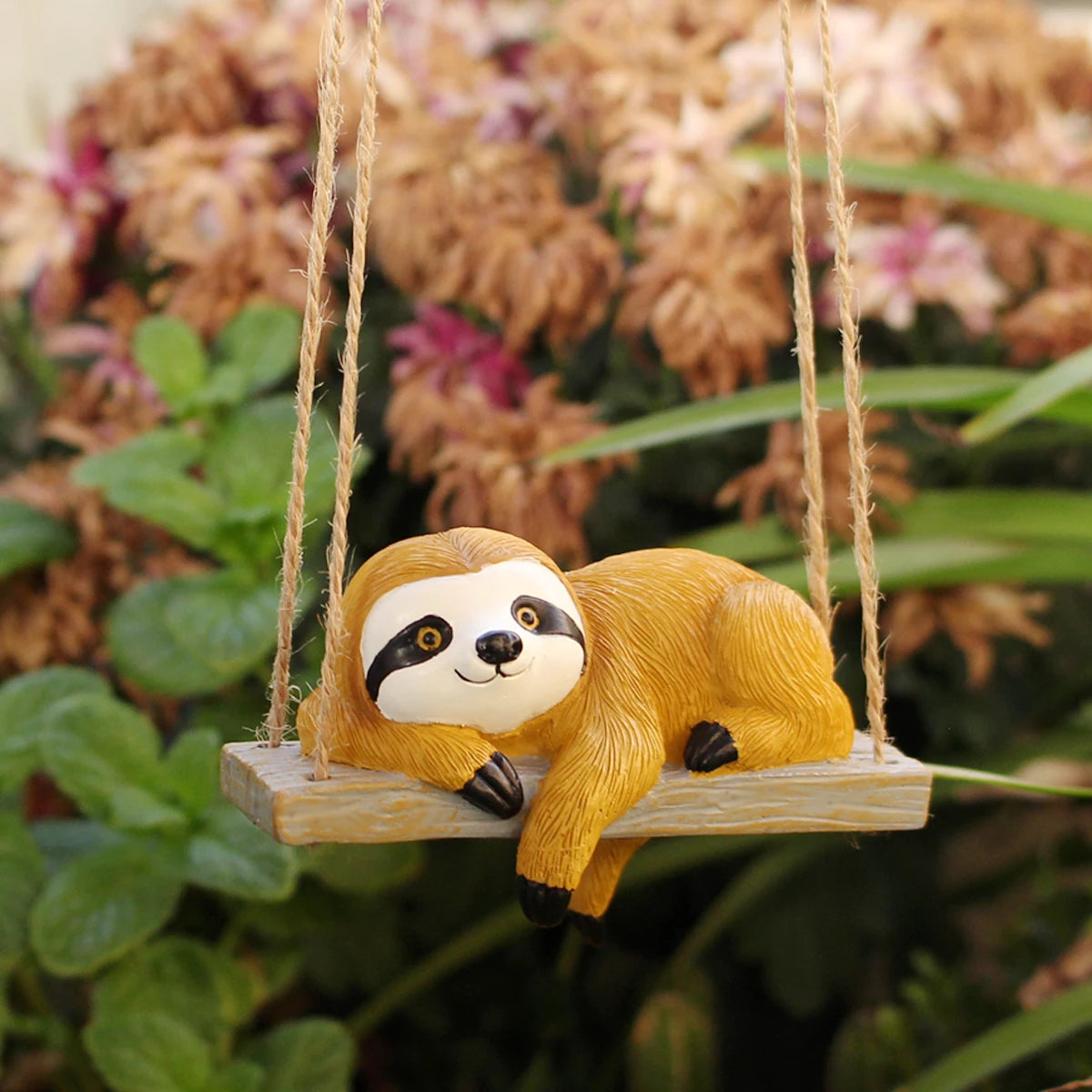 Sloth Laying On A Swing Ornament