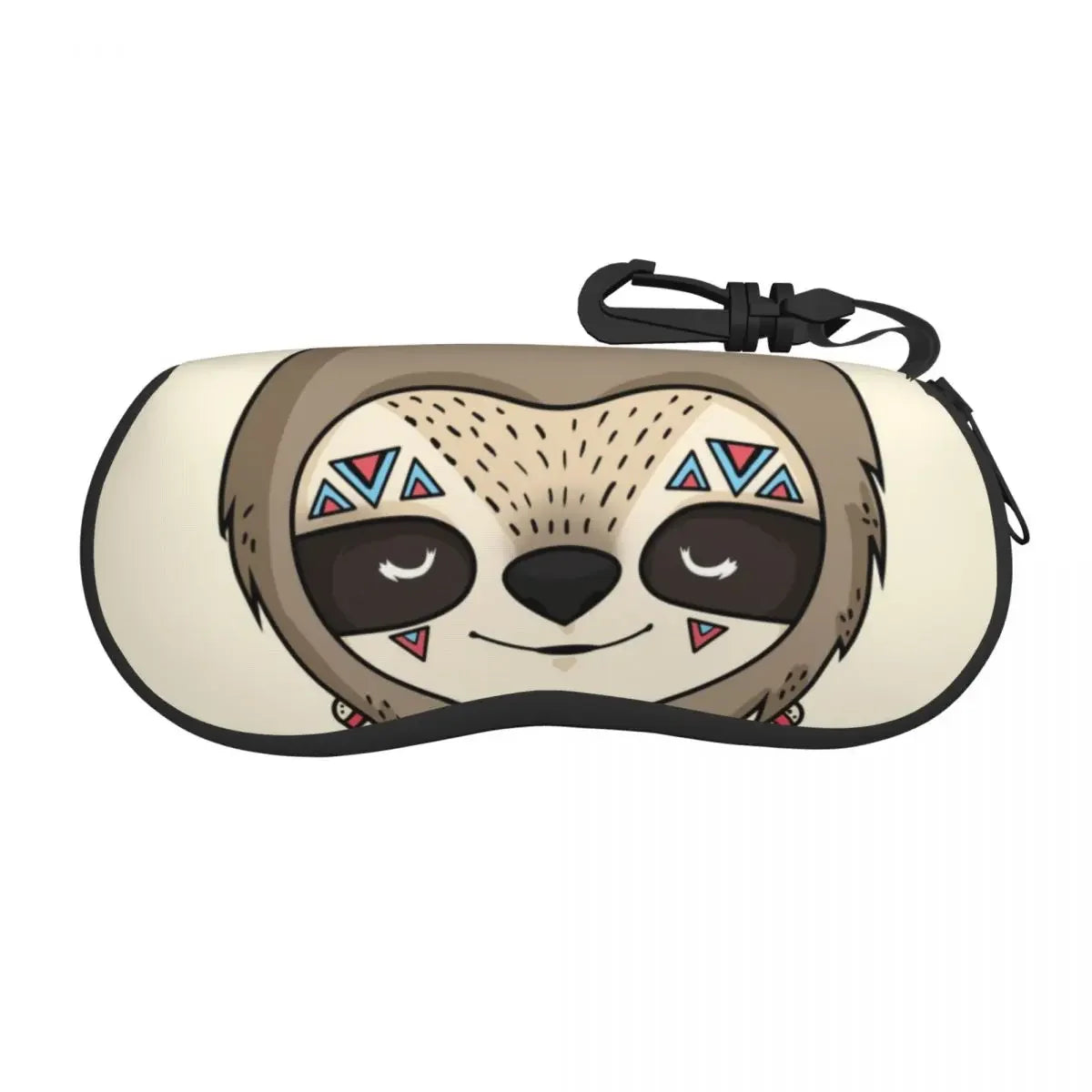 Sloth Pattern Glasses Case