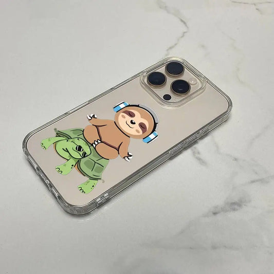 Sloth & Turtle iPhone Case