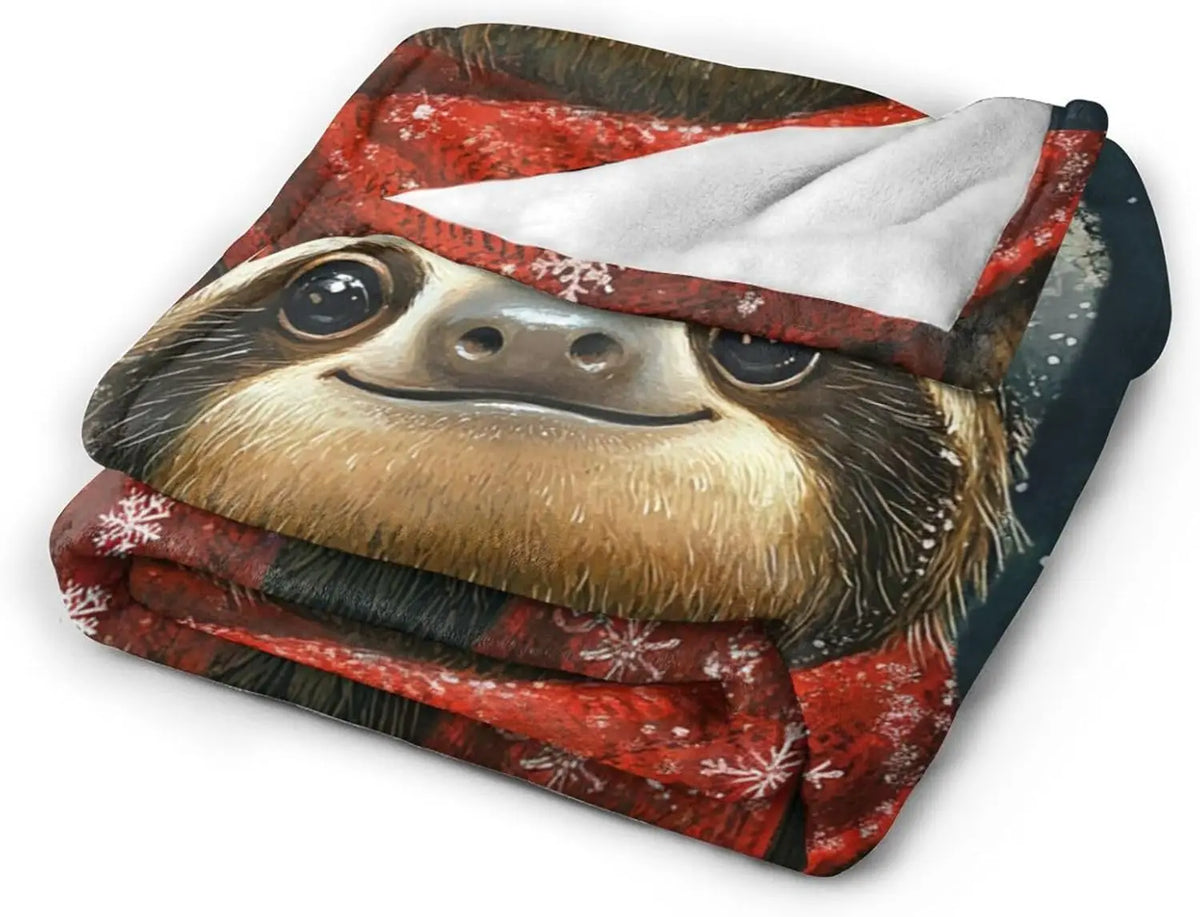 Merry Slothmas Blanket