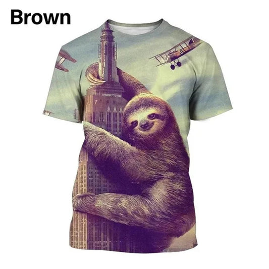 Sloth Graphic T-Shirt