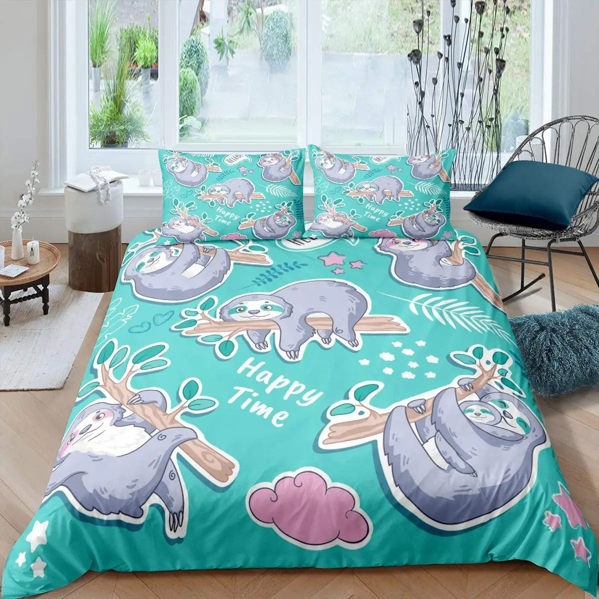 Sloth Duvet Cover Sets