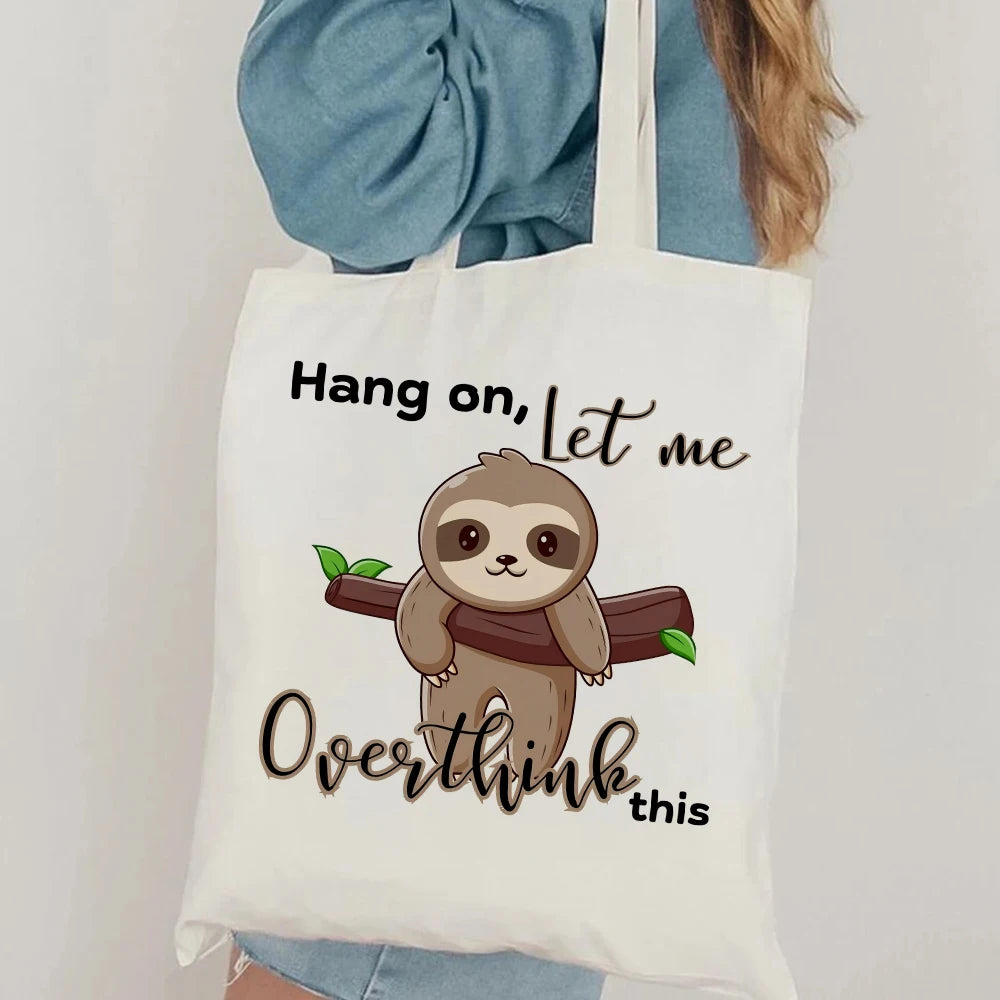 Hang On Let Me Overthink This Tote Bag