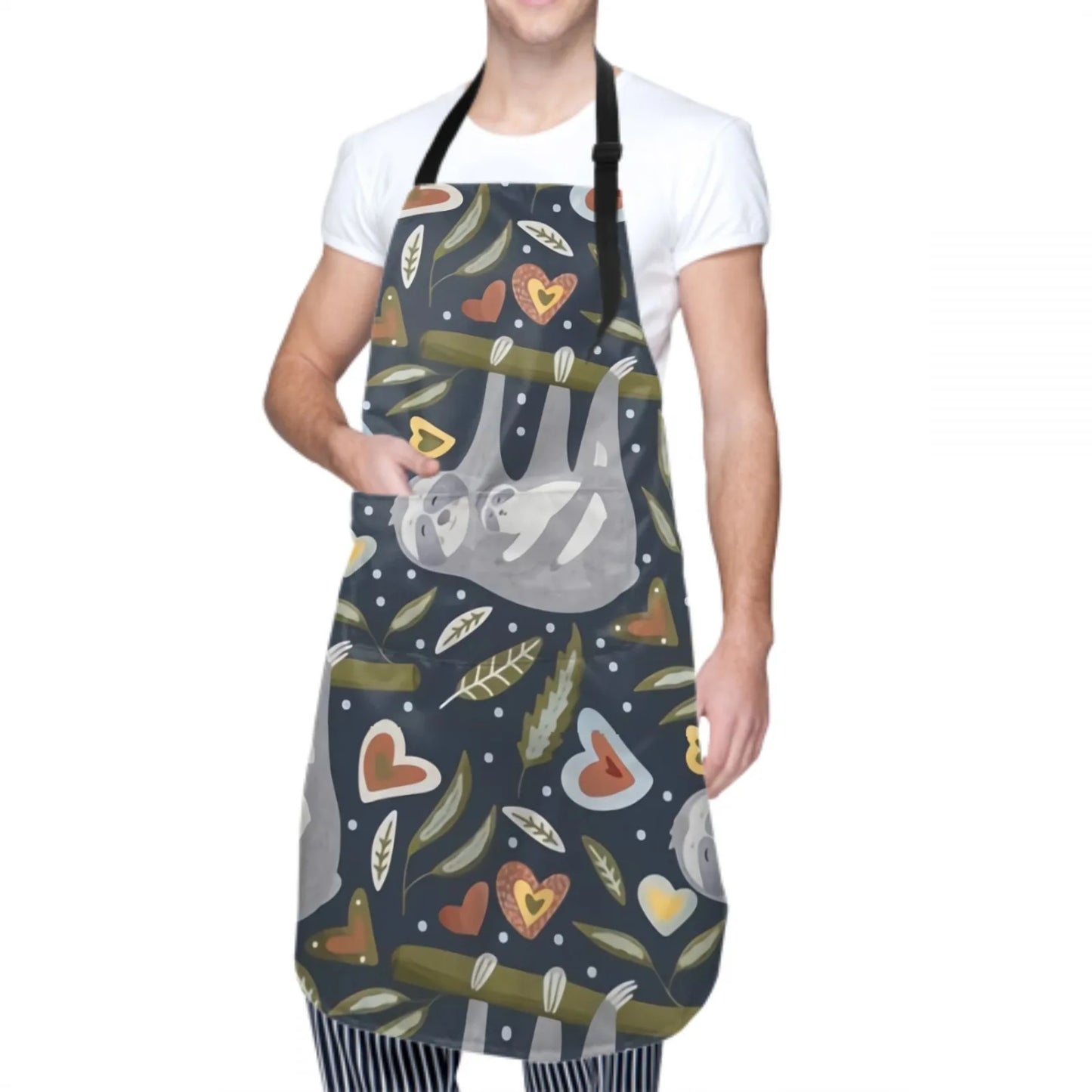 Cute Sloth Waterproof Aprons