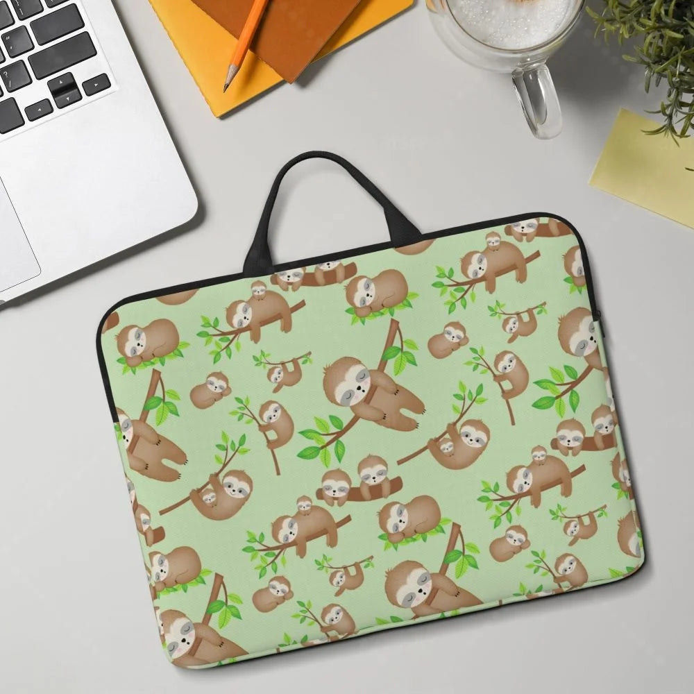Sleeping Sloth Laptop Bag