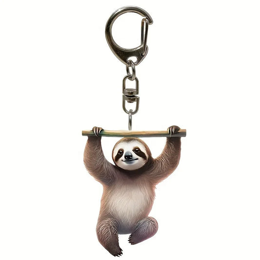 Sloth Keychain