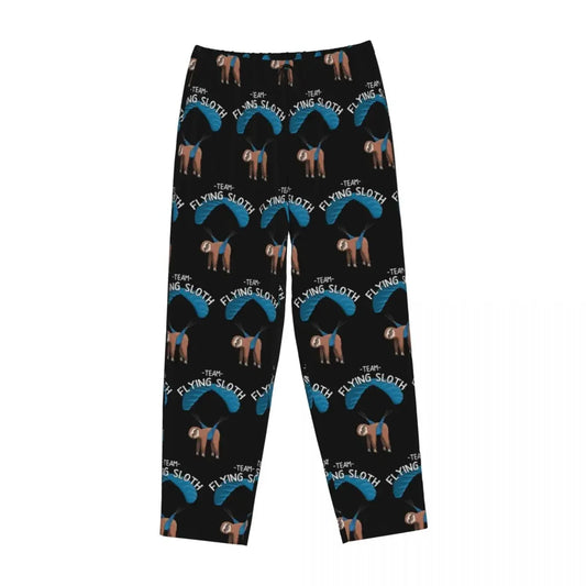 Paragliding Flying Sloth Pajama Pants