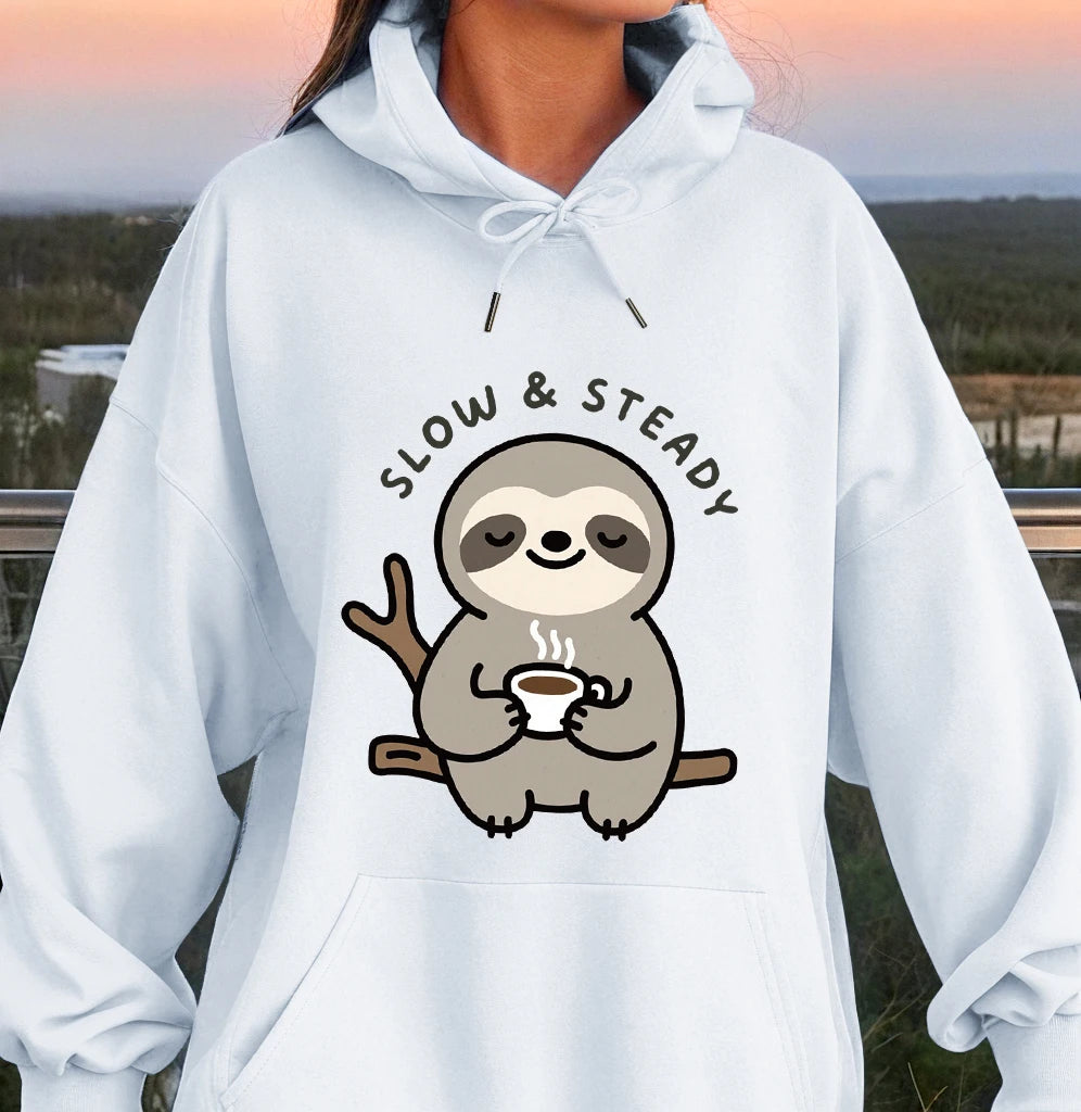 Slow & Steady Hoodies