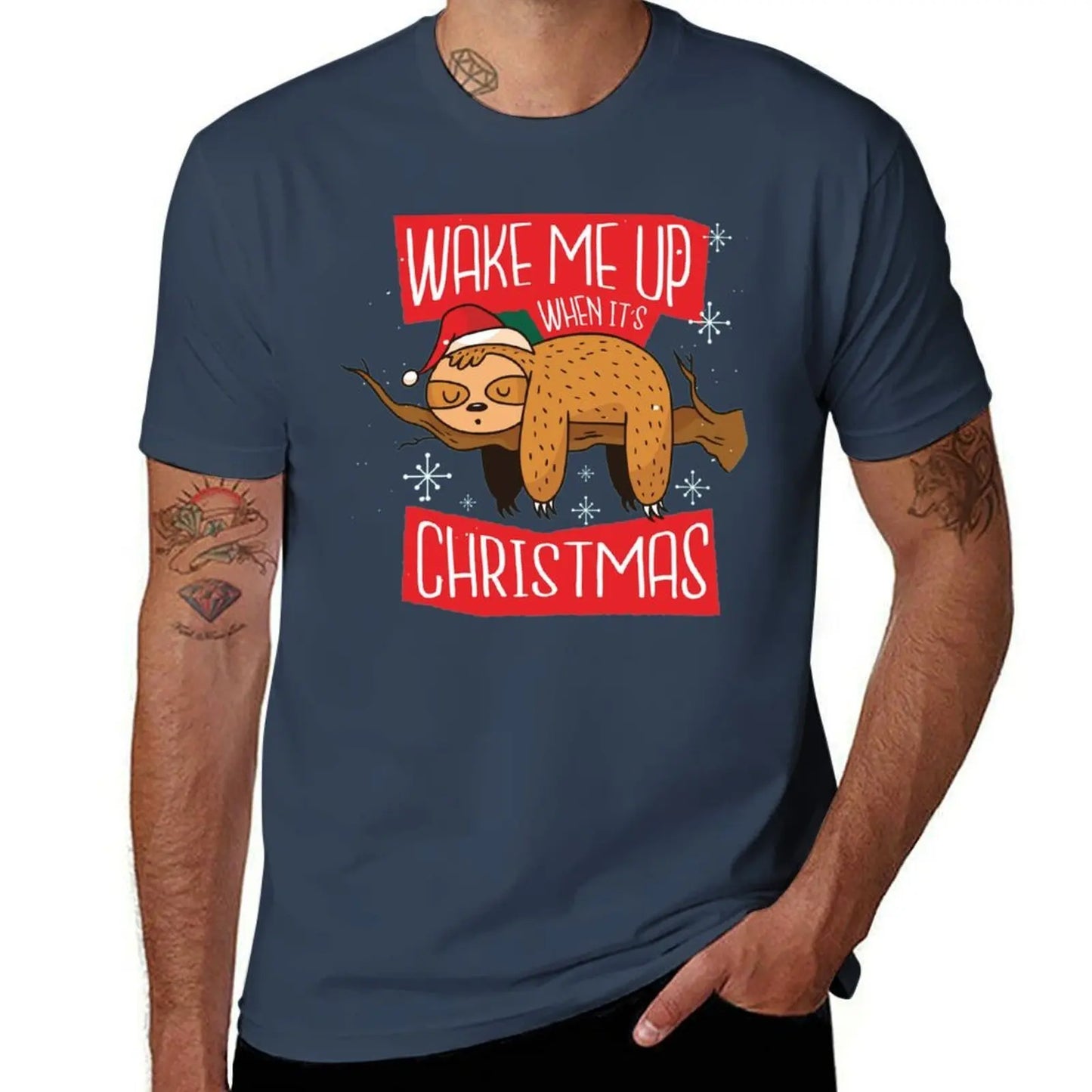 Wake Me Up When It's Christmas T-Shirt