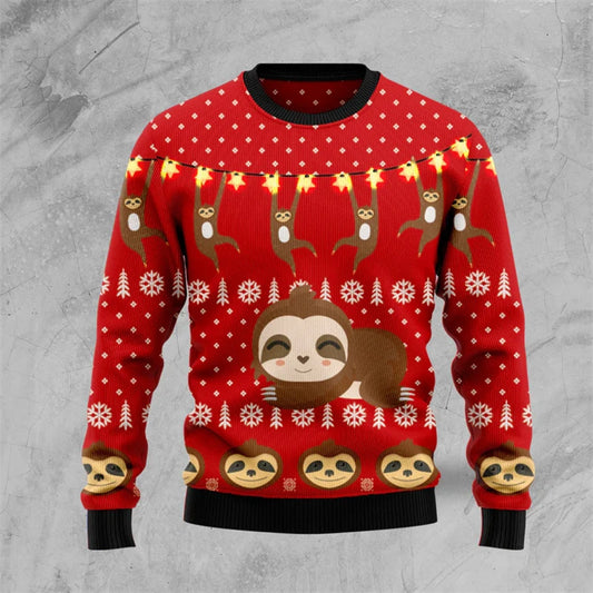 Sloth Christmas Jumper