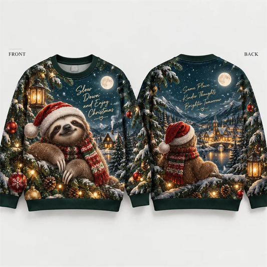 Slow Down & Enjoy Christmas Sweater