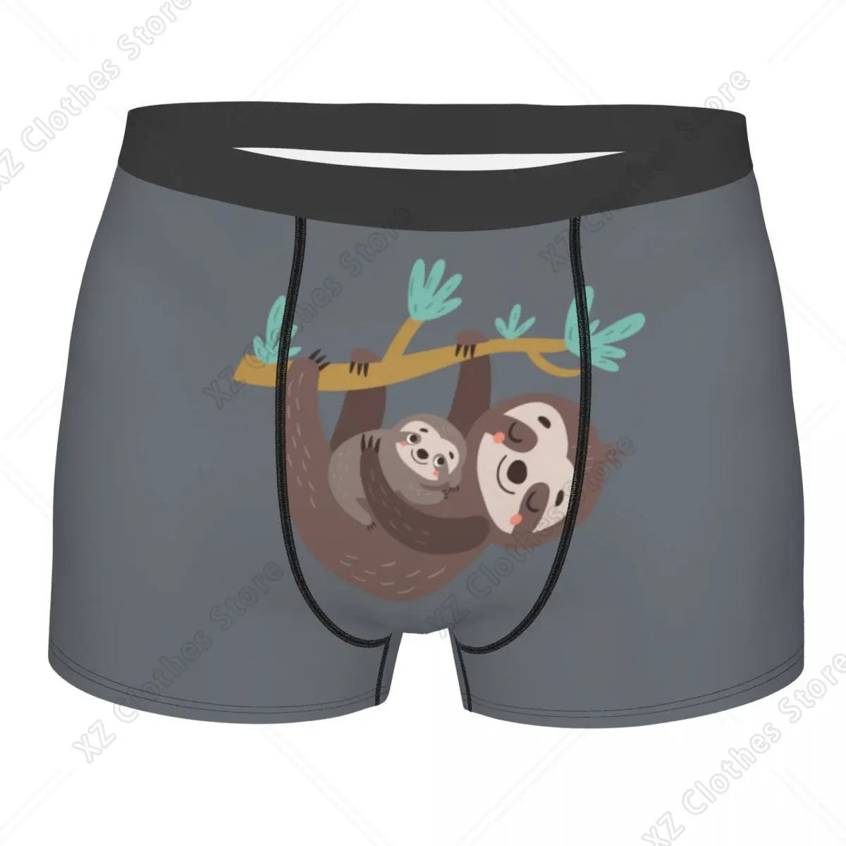 Sloth & Baby Hanging Boxer Briefs product photo