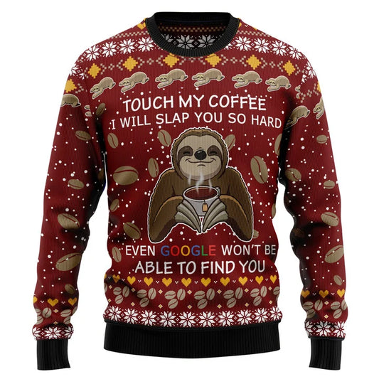 Sloth & Coffee Sweater product photo