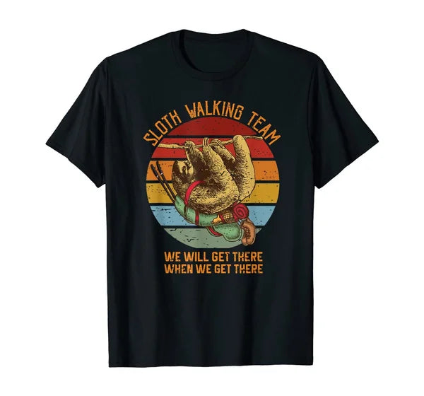 Sloth Walking Team T-Shirt