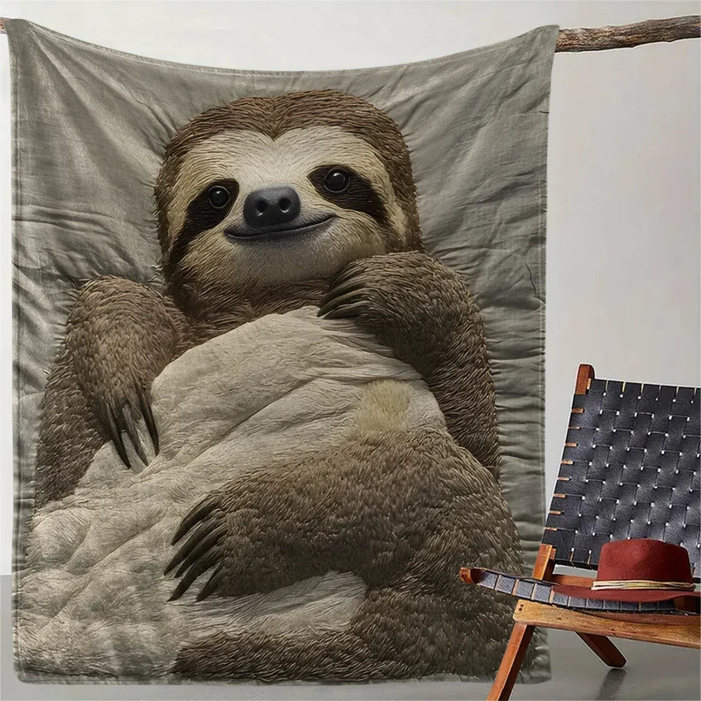 Sloth Blanket Throw