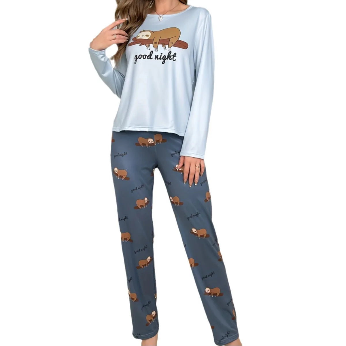 Goodnight Sloth Pajama Set