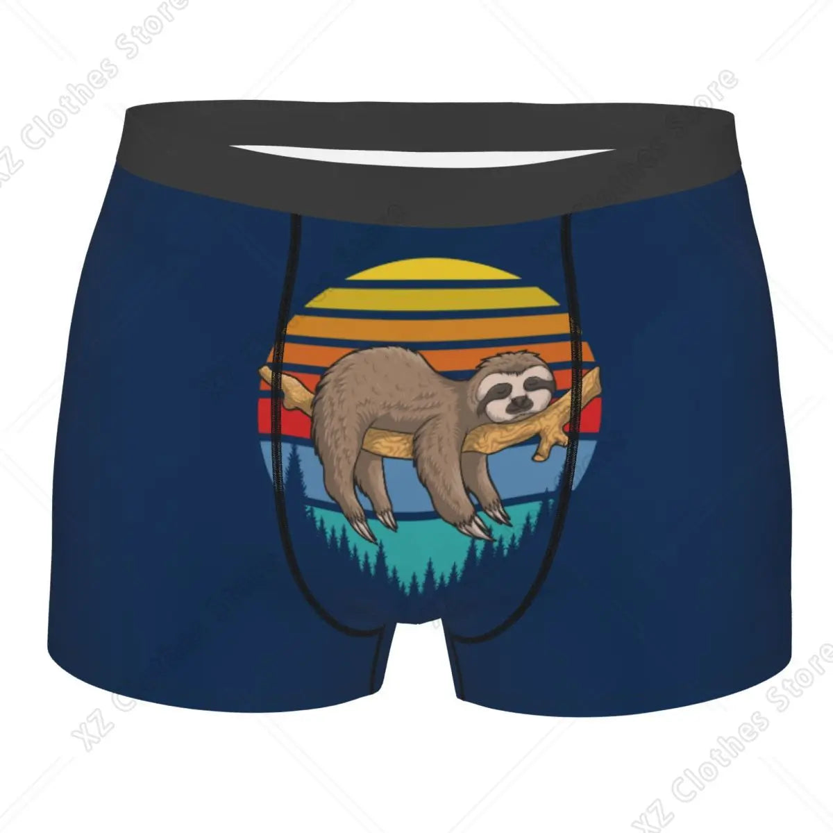Lazy Sloth Boxer Briefs product photo