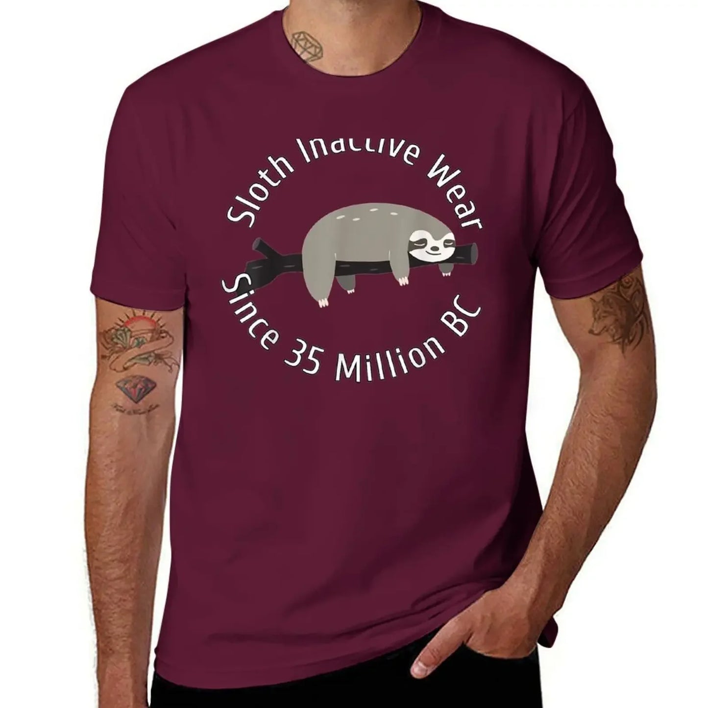 Sloth Inactive Wear Since 35 Million BC Sloth T-shirt