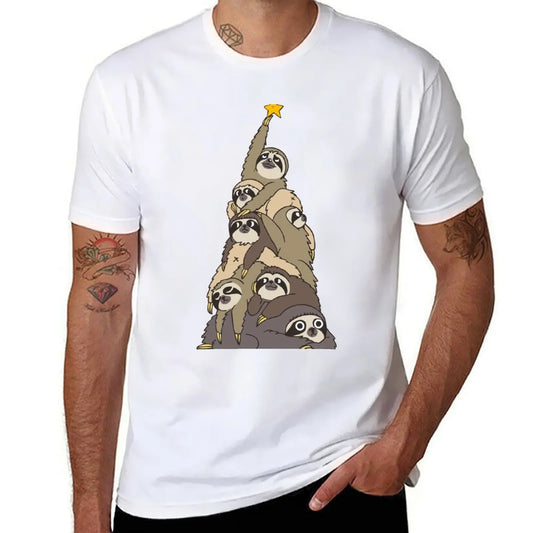 Christmas Tree Sloths T-Shirt