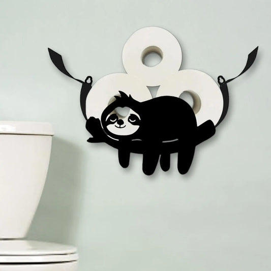 Sloth Toilet Paper Holder Wall Mounted