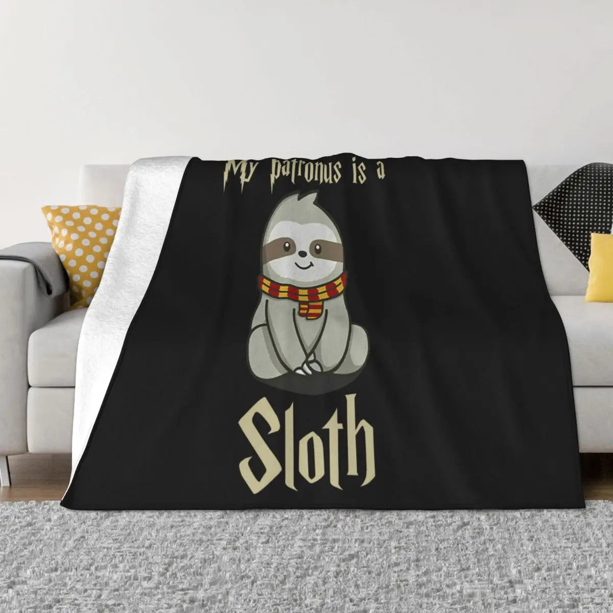 My Patronus Is A Sloth Blanket