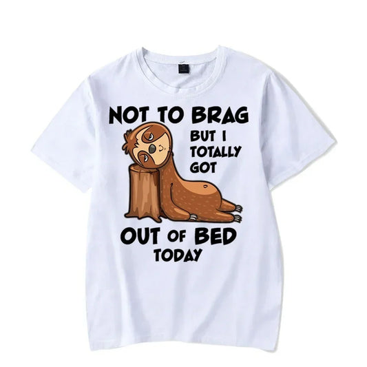 Not To Brag Sloth T-Shirt