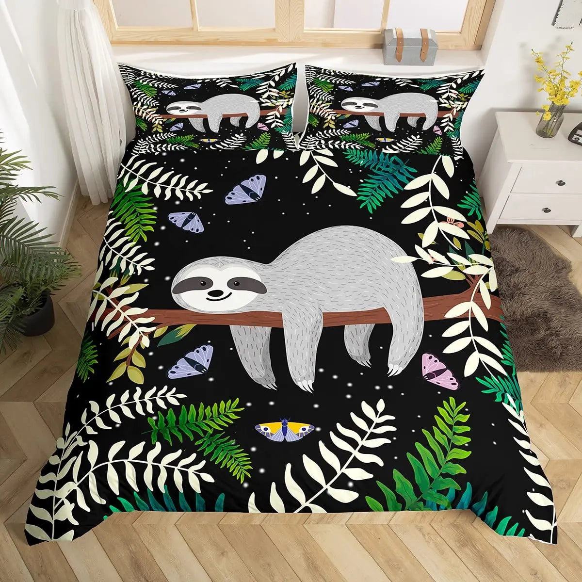 Sloth Bedding Set