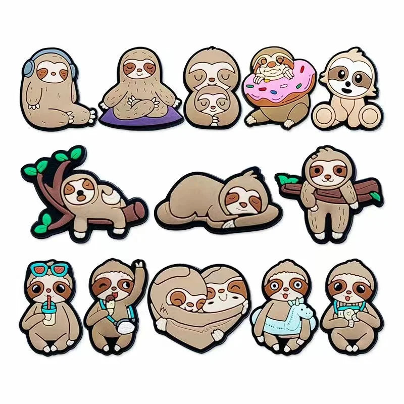 Cute Sloth Shoe Charms product photo 1