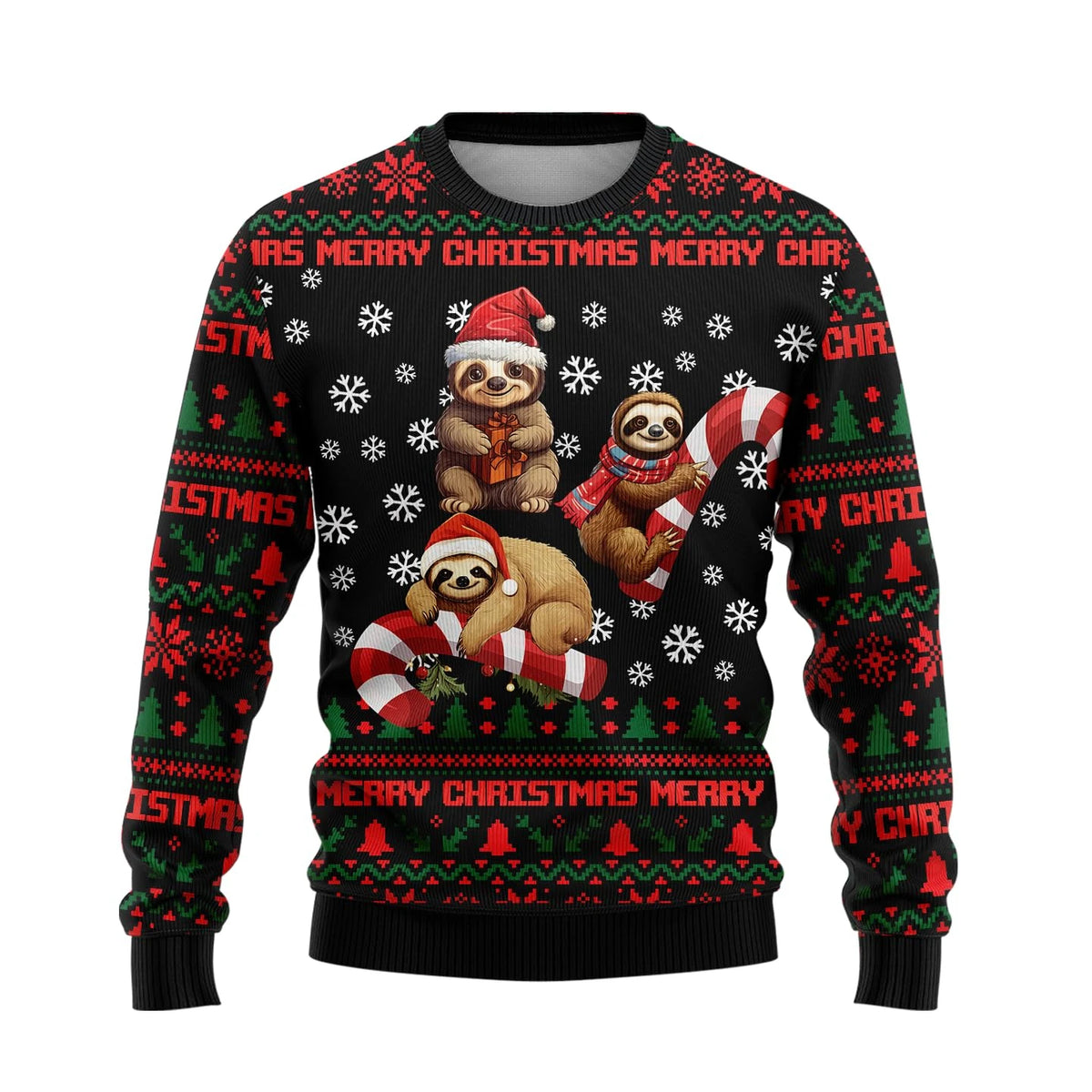 Sloth Merry Christmas Sweater