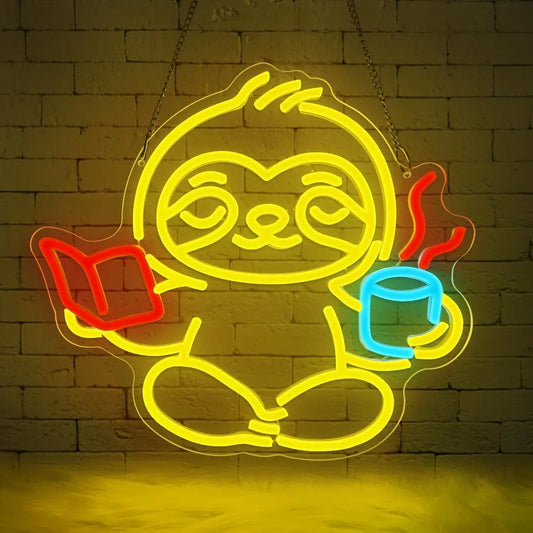 Sloth Neon Light