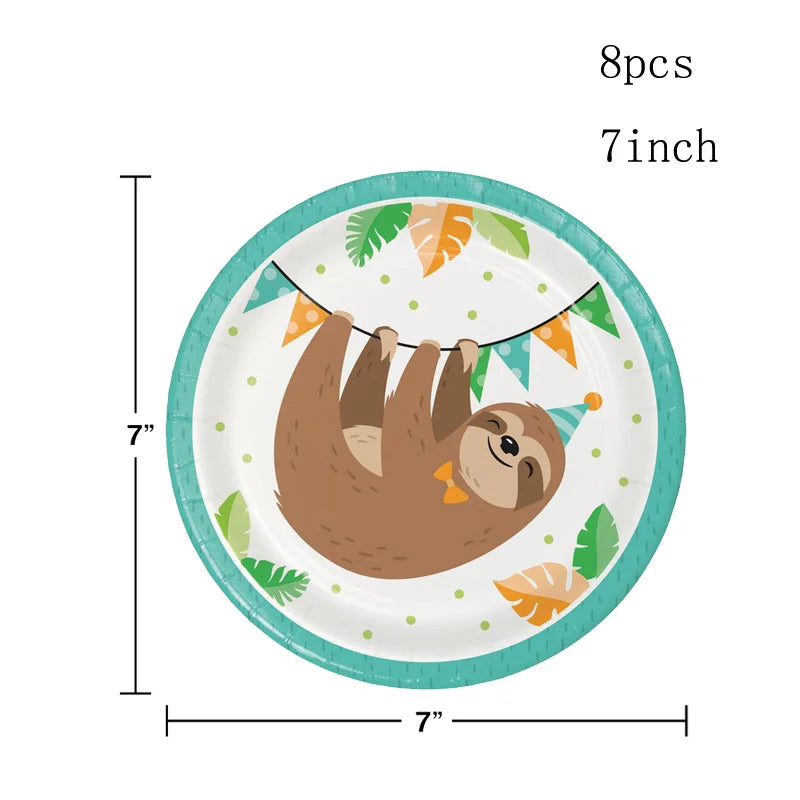 Sloth Disposable Tableware
