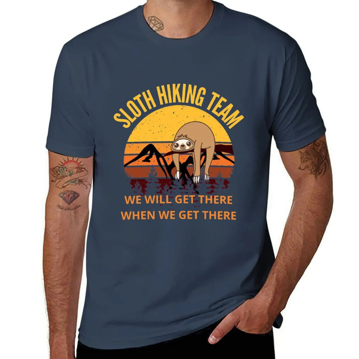 Sloth Hiking Team T-Shirt