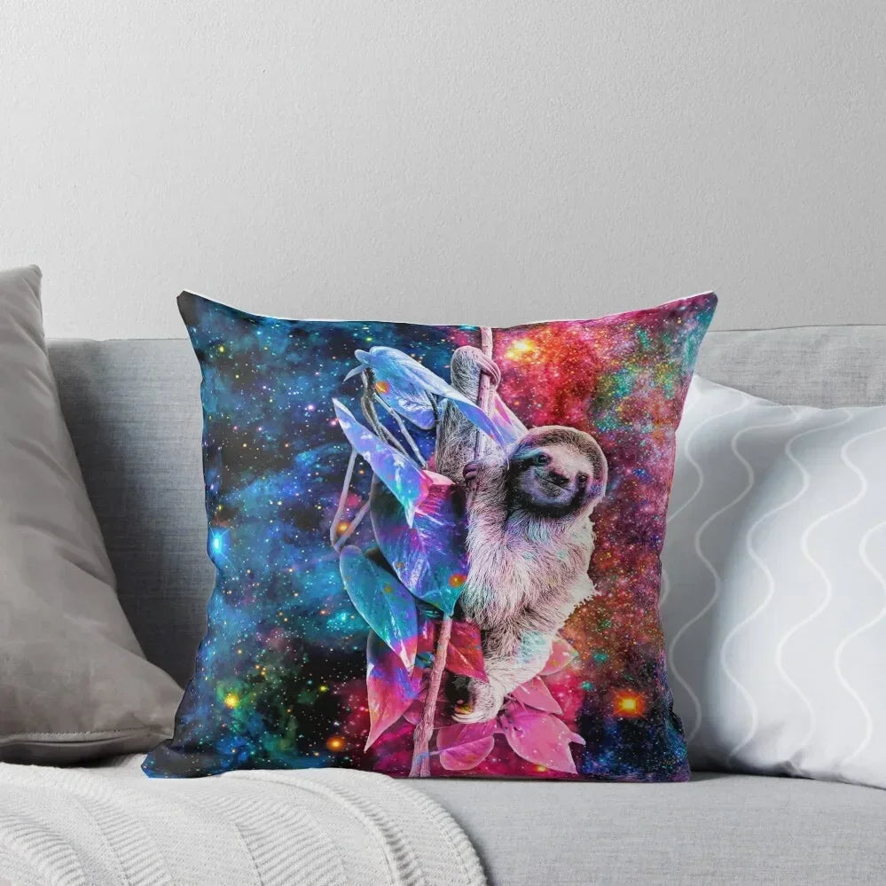 Space Sloth Cushion Cover