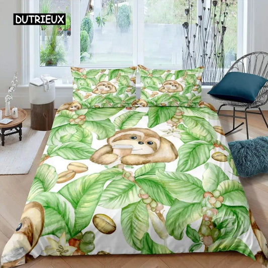 Sloth Duvet Cover Set