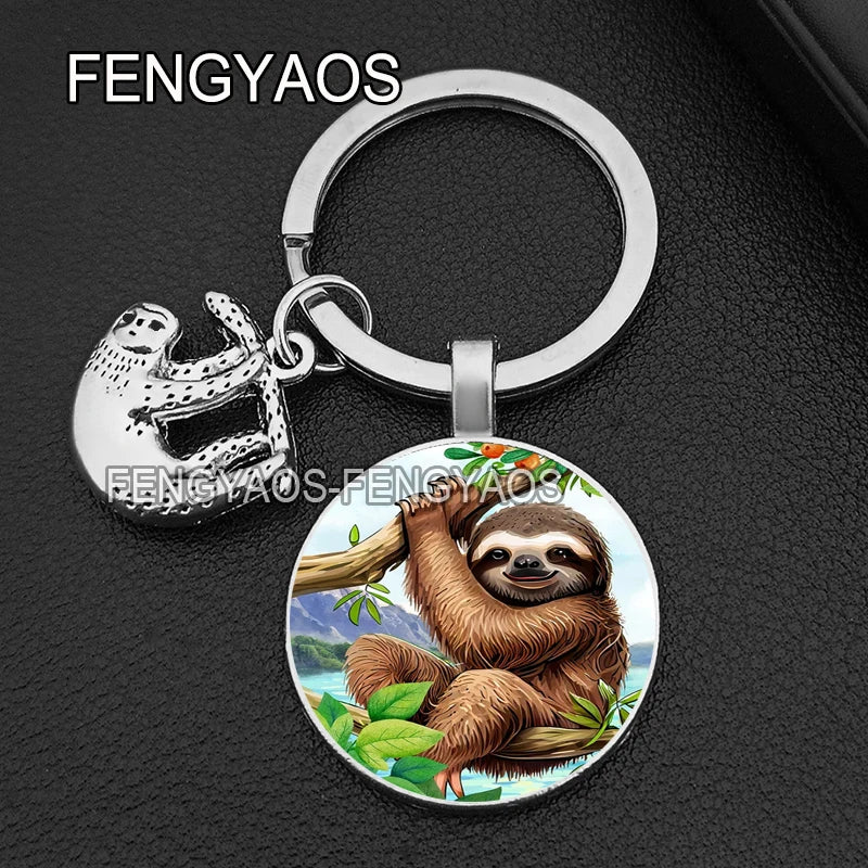 Cute Sloth Keyrings