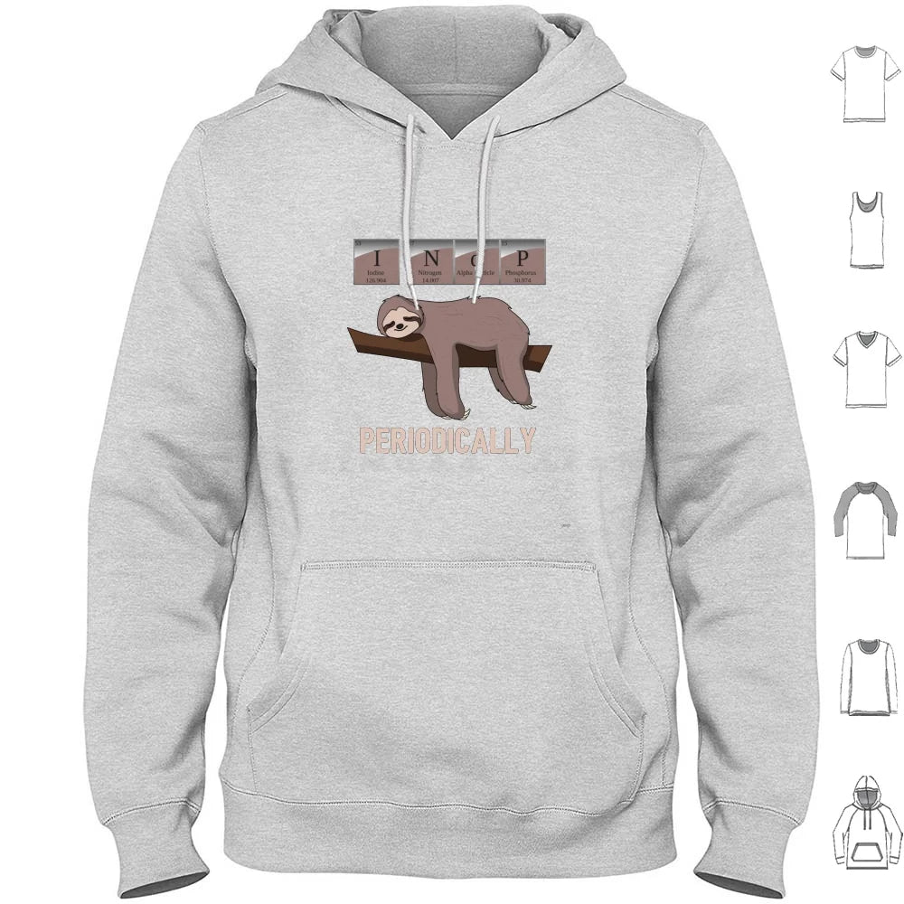 I Nap Periodically Sloth Hoodie