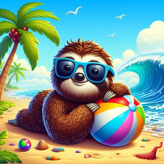 Sloth Diamond Art Kit