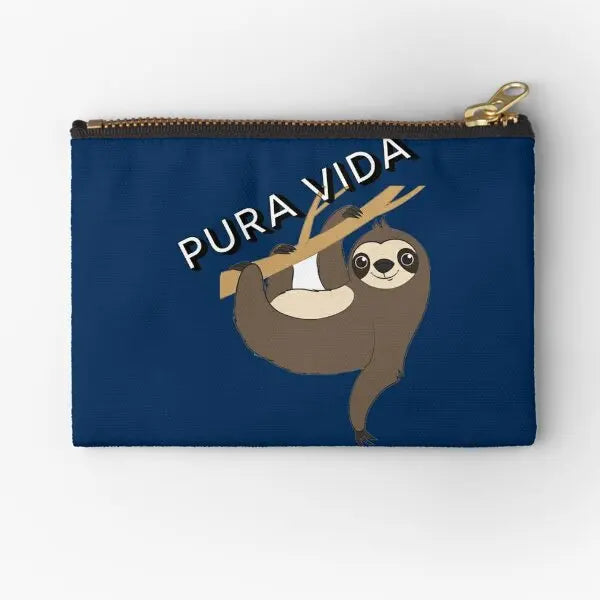 Sloth Zipper Wallet