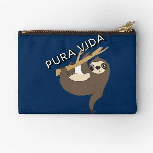 Sloth Zipper Wallet