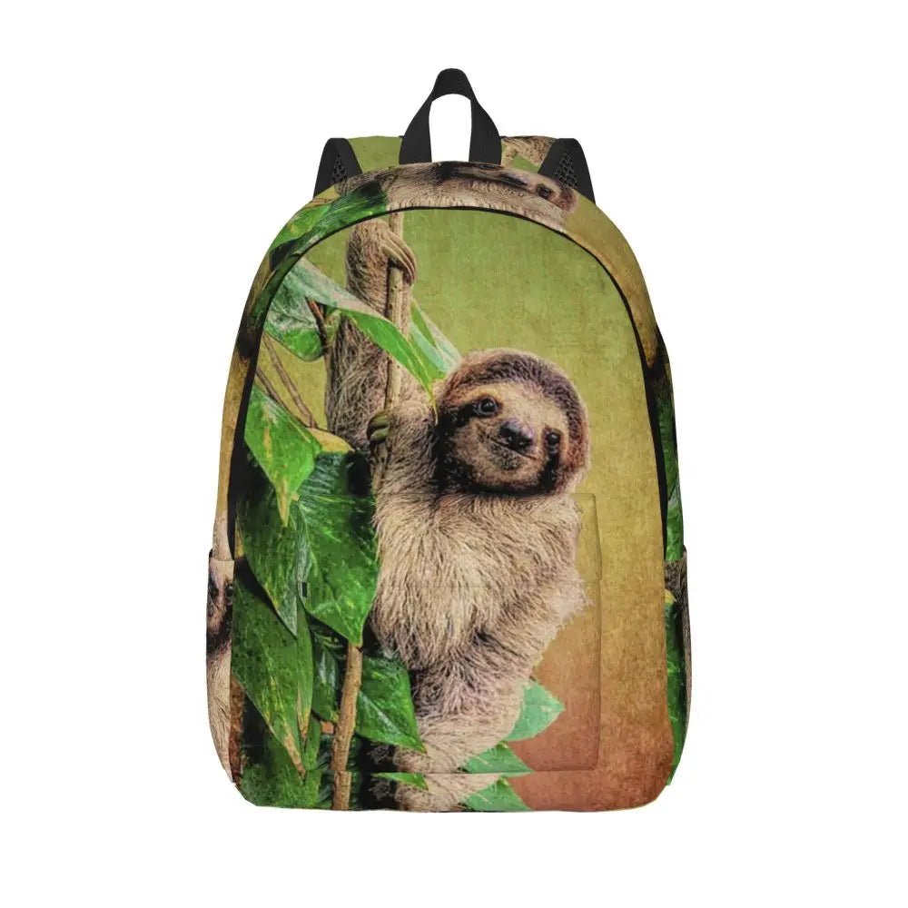Sloth Jungle Rainforest Costa Rica Backpack
