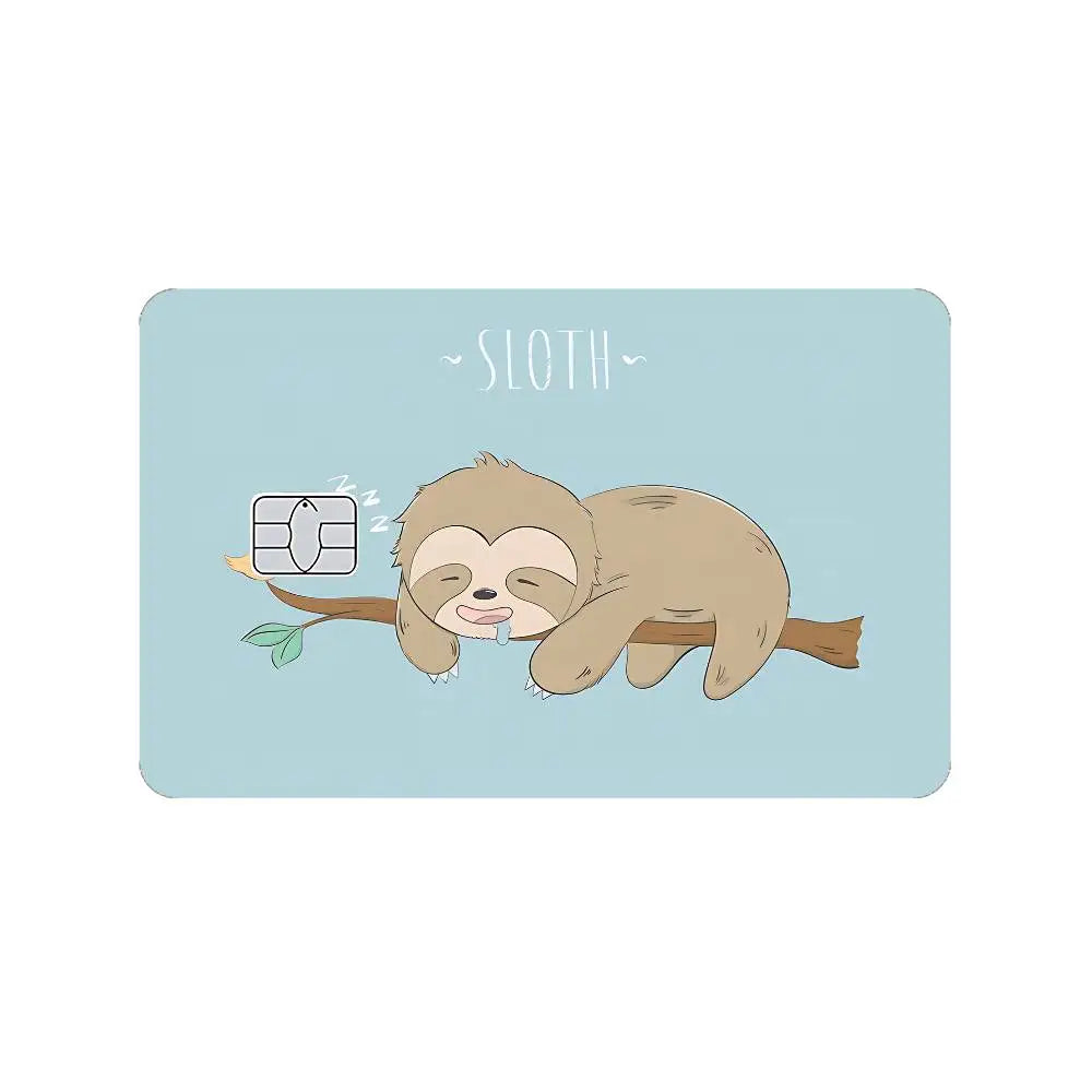 Sloth Card Stickers