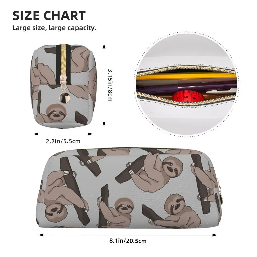 Sloth Pencil Case